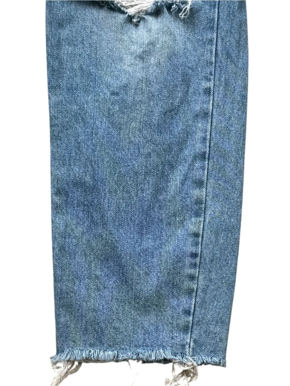 Free People We The Free High-Rise Button-Fly Boyfriend Jeans  Size 30 - Picture 7 of 13